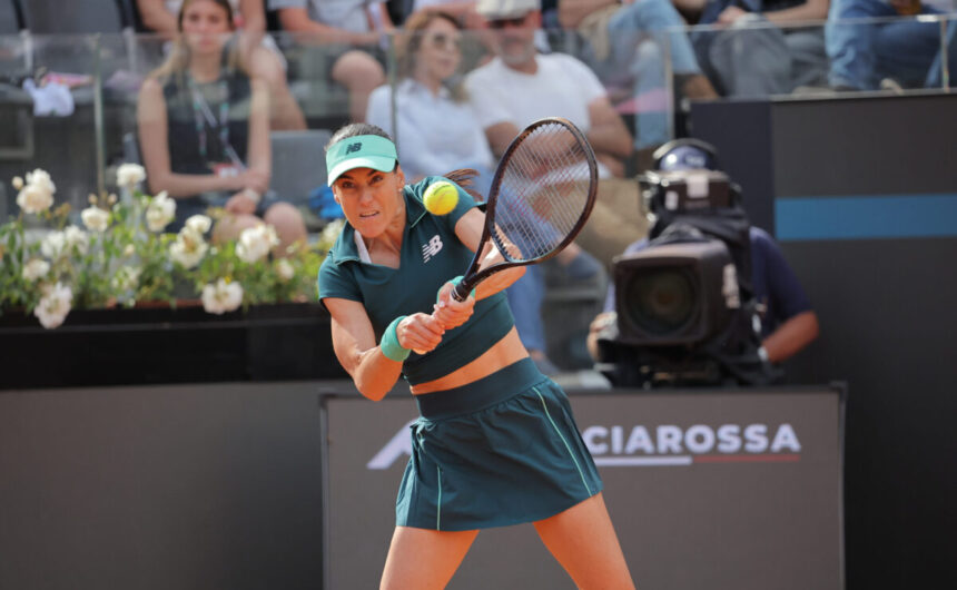 Sorana Cirstea agli Internazionali d'Italia 2026