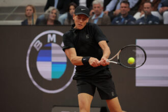 Jannik Sinner agli Internazionali d'Italia 2026