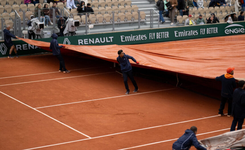 Campi coperti al Roland Garros 2024