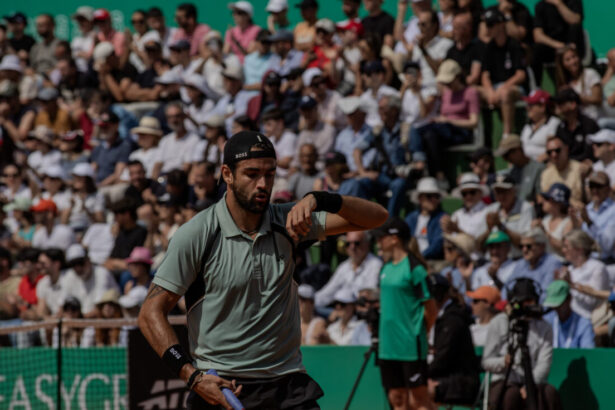 Matteo Berrettini nel torneo di Cagliari 2026