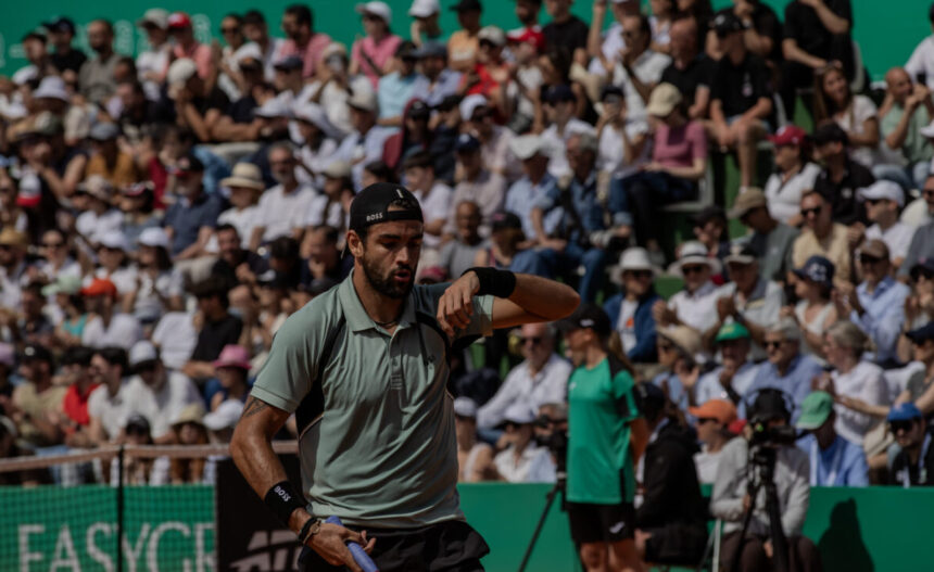 Matteo Berrettini nel torneo di Cagliari 2026
