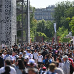 Uno dei viali del Roland Garros