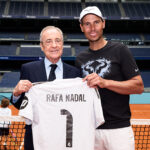 Florentino Perez e Rafael Nadal a Madrid