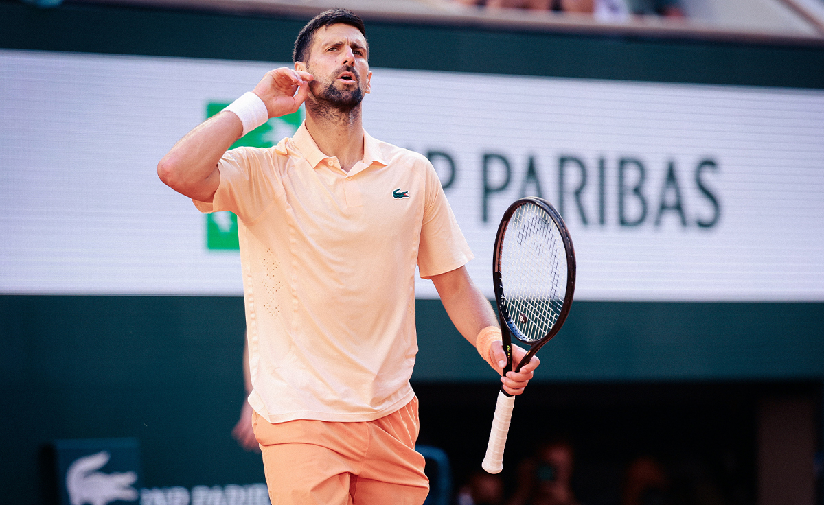 Novak Djokovic al Roland Garros 2026