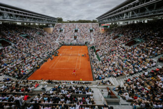 Il Suzanne Lenglen al Roland Garros 2025 durante la sessione diurna