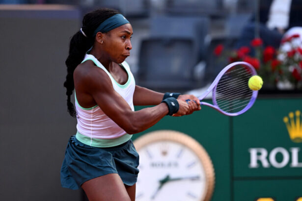 Coco Gauff agli Internazionali d'Italia 2026