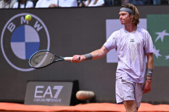 Andrey Rublev agli Internazionali d'Italia 2026