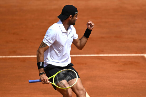 Matteo Berrettini agli Internazionali d'Italia 2026