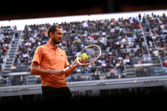 Daniil Medvedev agli Internazionali d'Italia 2026
