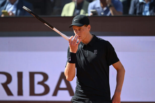Jannik Sinner agli Internazionali d'Italia 2026