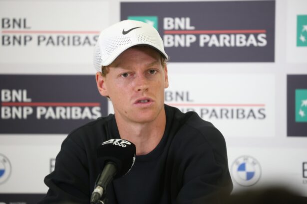 Jannik Sinner agli Internazionali d'Italia
