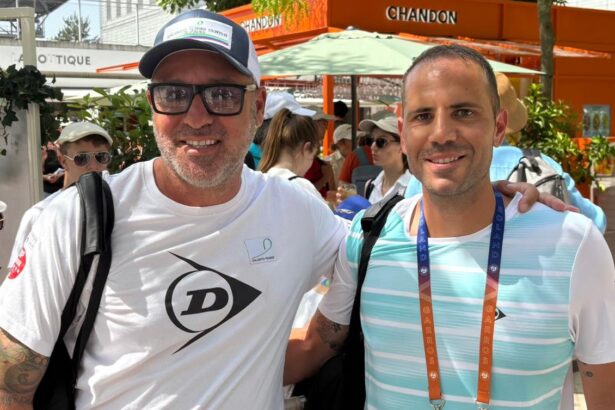 Andrea Trono e Tommaso Mannarini al Roland Garros