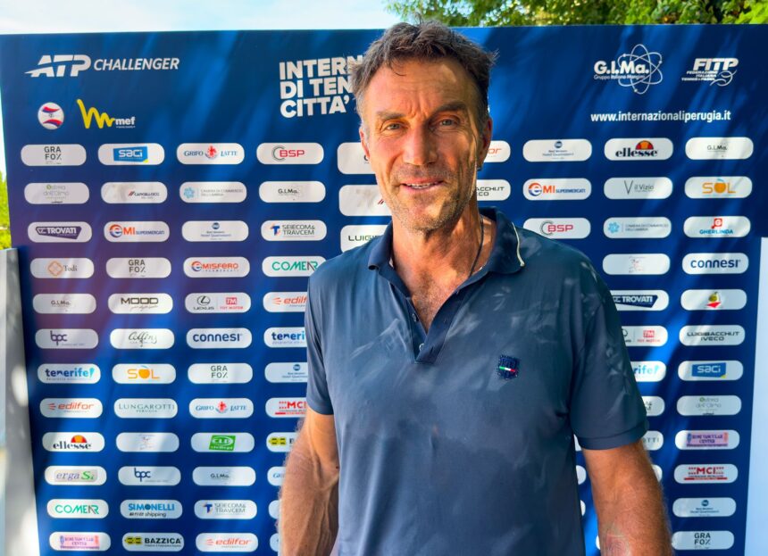 Pat Cash al Tennis Club Perugia