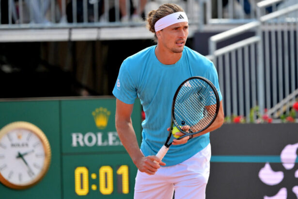 Alexander Zverev agli Internazionali d'Italia 2026