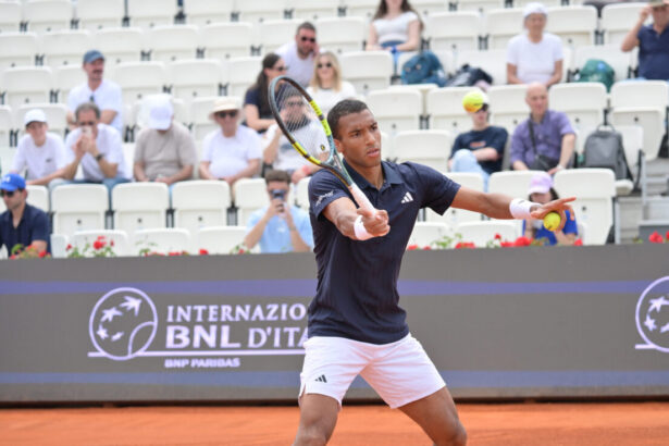 Felix Auger-Aliassime agli Internazionali d'Italia 2026