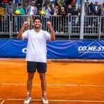 Facundo Diaz Acosta dopo la vittoria al Challenger di Francavilla