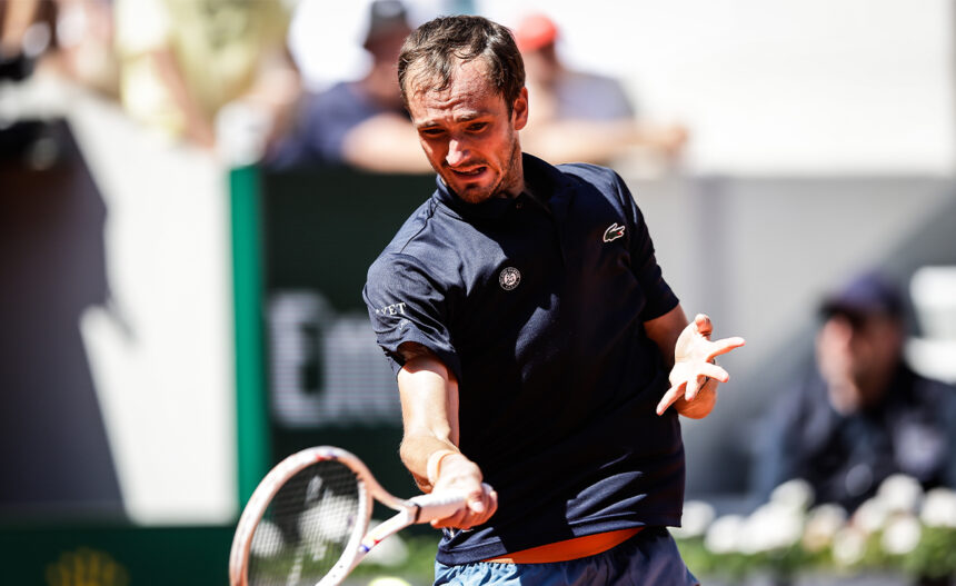 Daniil Medvedev al Roland Garros 2026