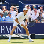 Jannik Sinner al torneo di Esibizione Giorgio Armani Tennis Classic 2026