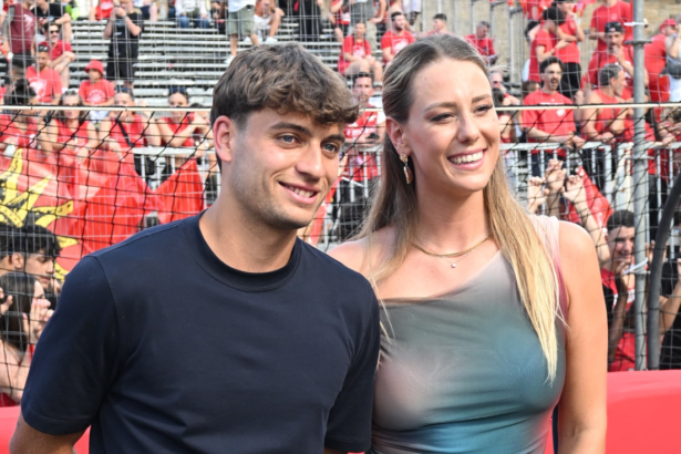 Flavio Cobolli Magnifico Messere alla finale del Calcio Storico Fiorentino