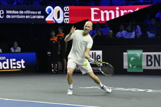 Adrian Mannarino nell'ATP 250 di Metz 2025