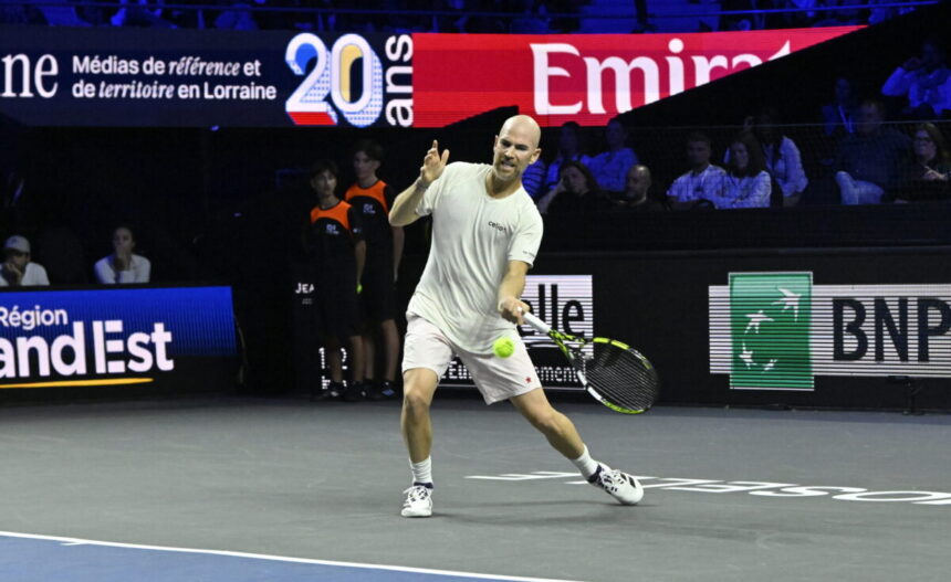 Adrian Mannarino nell'ATP 250 di Metz 2025