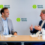 Ross Hutchins, CEO di World Tennis con il presidente di World Tennis, David Haggerty