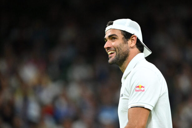 Matteo Berrettini a Wimbledon 2024