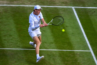 Jannik Sinner a Wimbledon 2025
