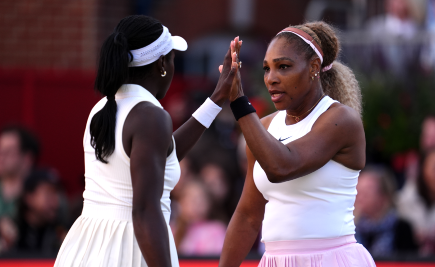 Victoria Mboko e Serena Williams al WTA 500 del Queen's 2026