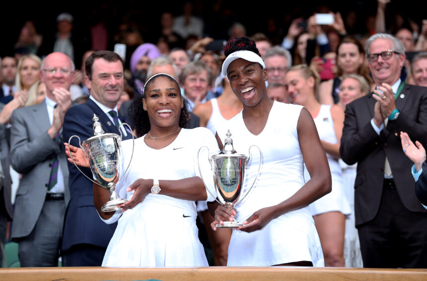 Serena e Venus Williams a Wimbledon 2016