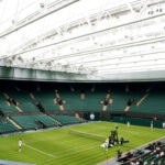 Jannik Sinner e Novak Djokovic si allenano a Wimbledon
