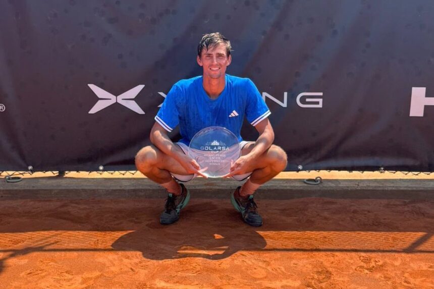 Georgii Kravchenko, ucraino classe 2000 dell'MXP Tennis Team, ha vinto il torneo ITF M25 di Milano