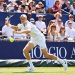Jannik Sinner al torneo di Esibizione Giorgio Armani Tennis Classic 2026