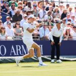Jannik Sinner al torneo di Esibizione Giorgio Armani Tennis Classic 2026