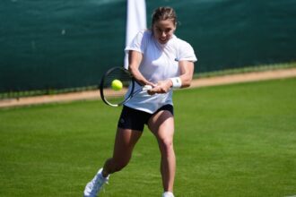 Maja Chwalinska nel torneo di Wimbledon 2026