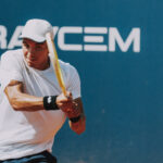 Andrea Guerrieri impegnato al Challenger di Olbia 2025