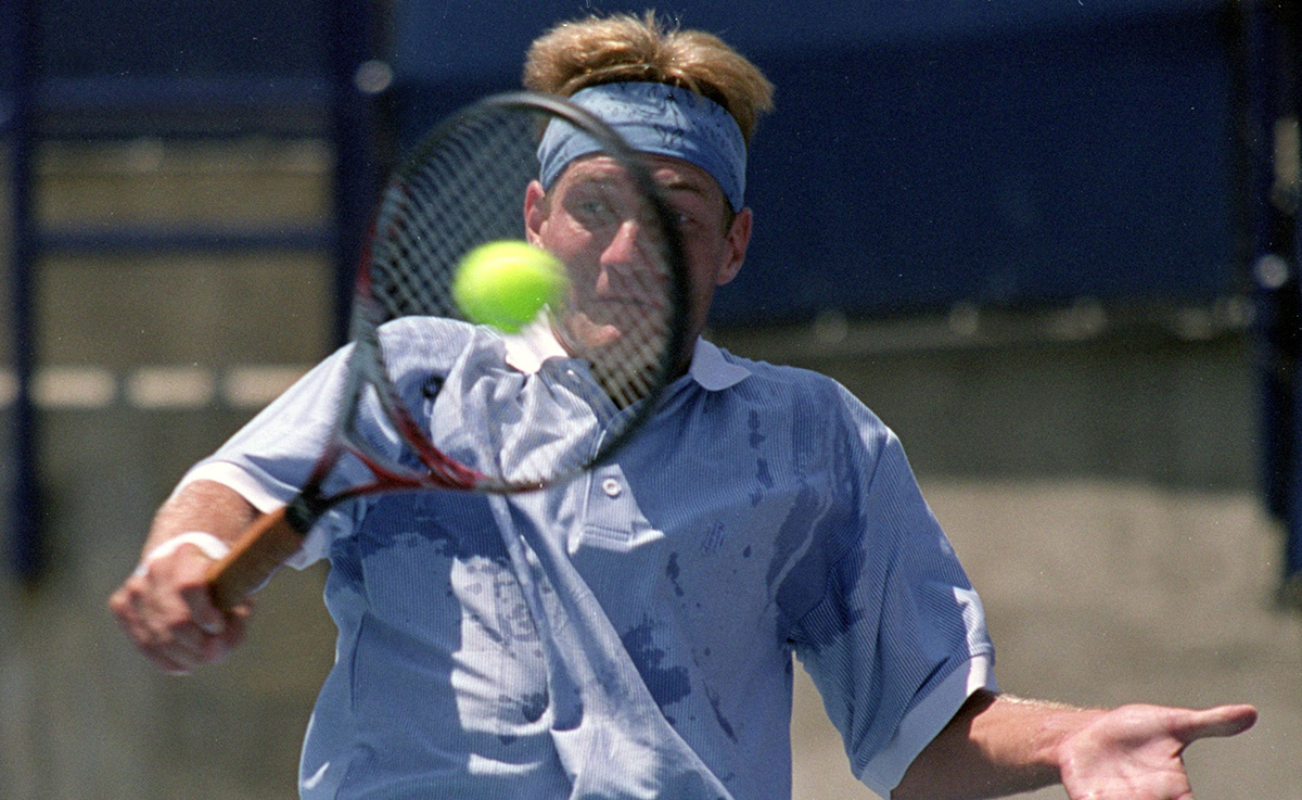 Laurence Tieleman, ex numero 76 ATP