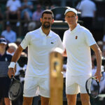 Jannik Sinner e Novak a Wimbledon 2025