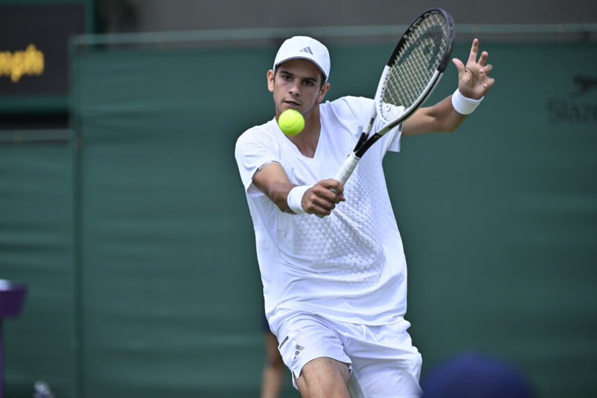 Rafael Jodar a Wimbledon 2026