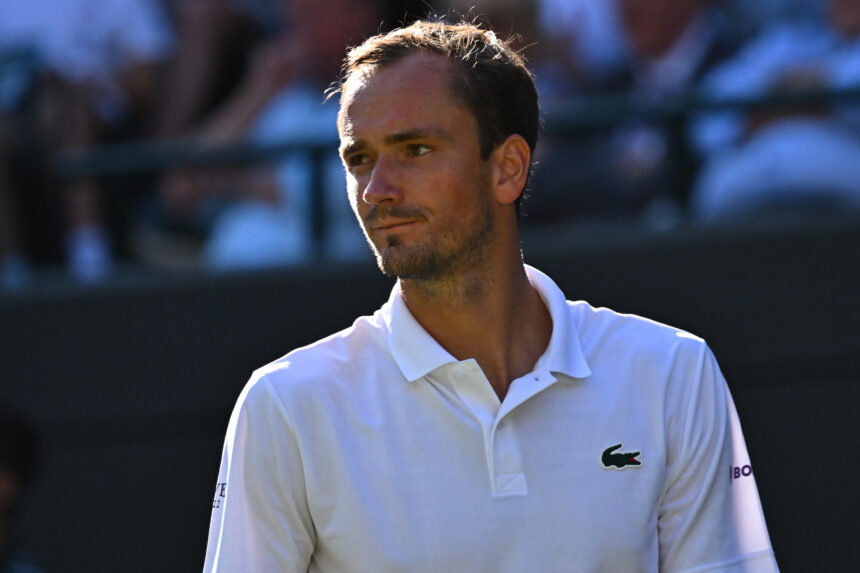 Daniil Medvedev a Wimbledon 2026