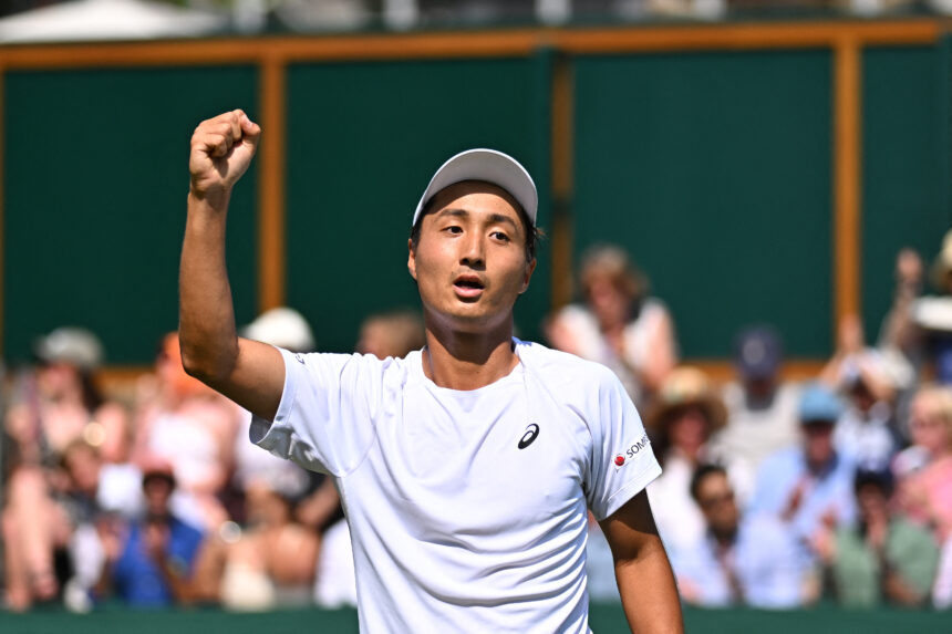 Shintaro Mochizuki a Wimbledon 2026
