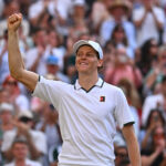 Jannik Sinner nel torneo di Wimbledon 2026