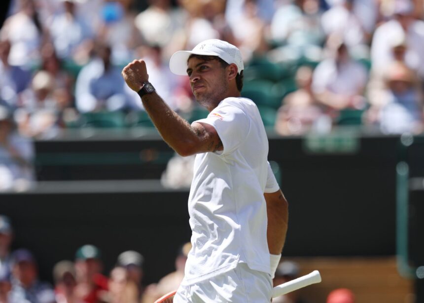Flavio Cobolli a Wimbledon 2026