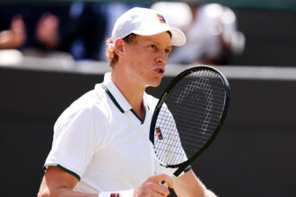 Jannik Sinner a Wimbledon 2026