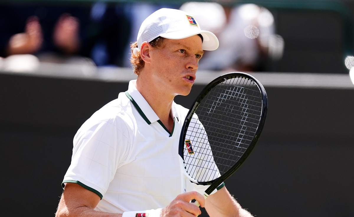 Jannik Sinner a Wimbledon 2026