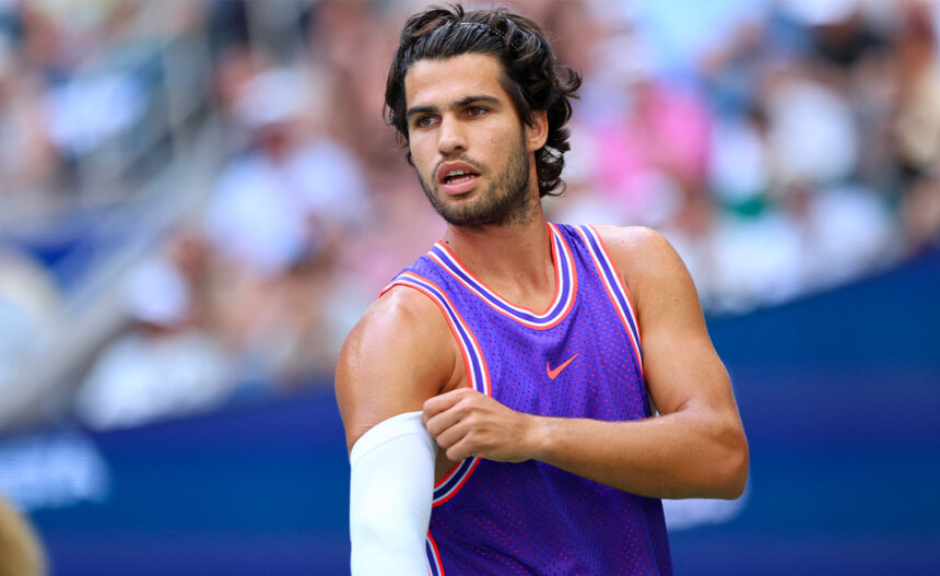 Carlos Alcaraz allo US Open 2026