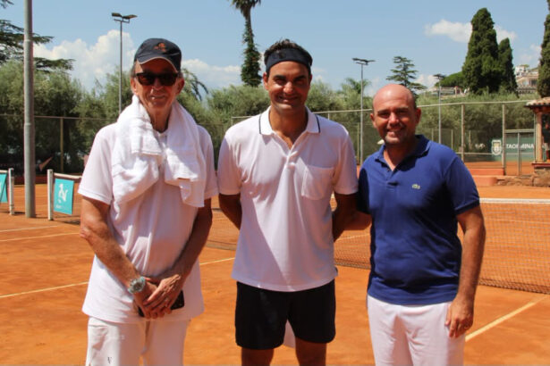 Roger Federer al Taormina Sporting Club