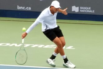 Luciano Darderi back rovescio Montreal