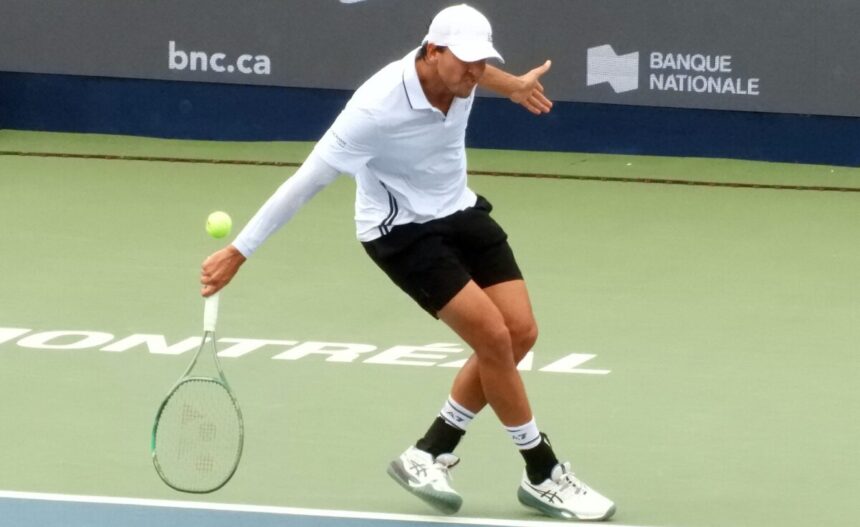 Luciano Darderi back rovescio Montreal