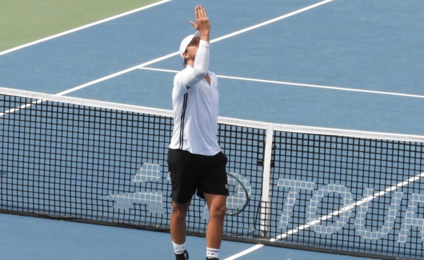 Luciano Darderi post match Montreal